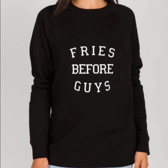 Black Graphic Sweatshirt - Picture 3 of 7